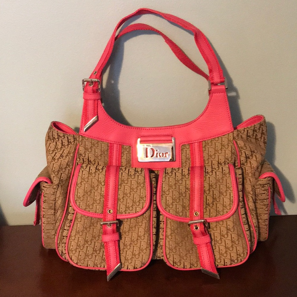 Christian Dior Monogram Pink Handbag FINAL PRICE